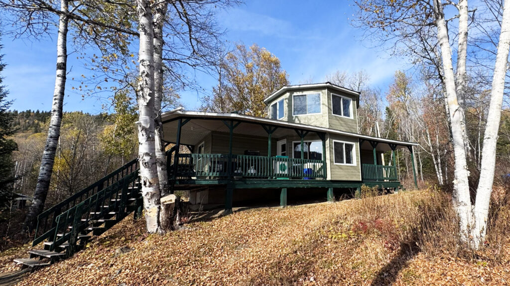 Le chalet Bouchette #1, vue de l'extérieur