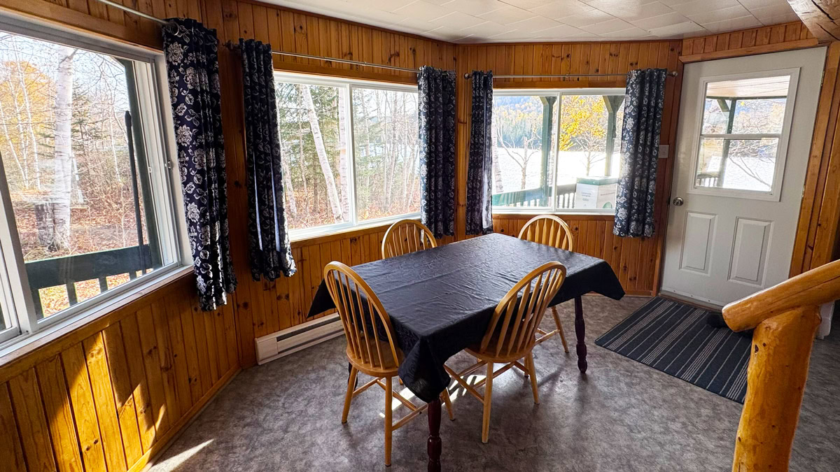 La salle à manger du Bouchette #1, au rez-de-chaussée