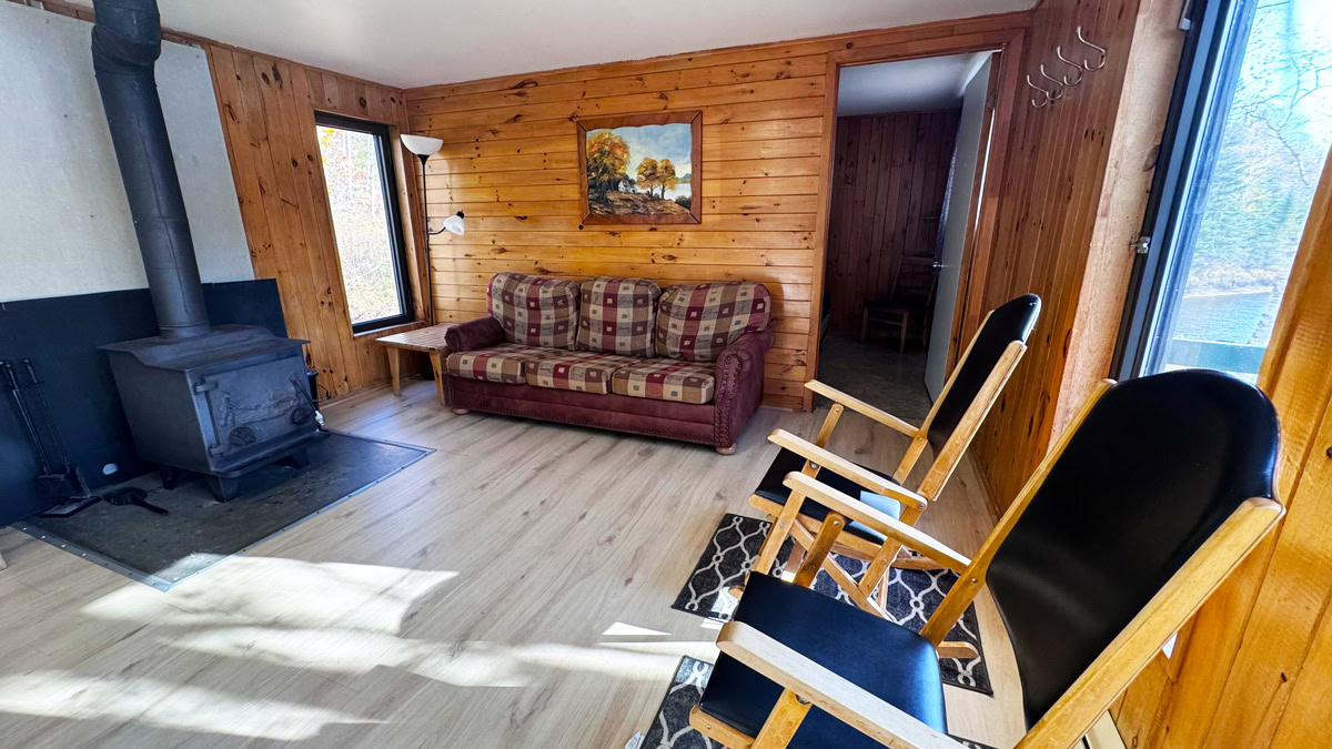 Le salon et le foyer du Bouchette #5