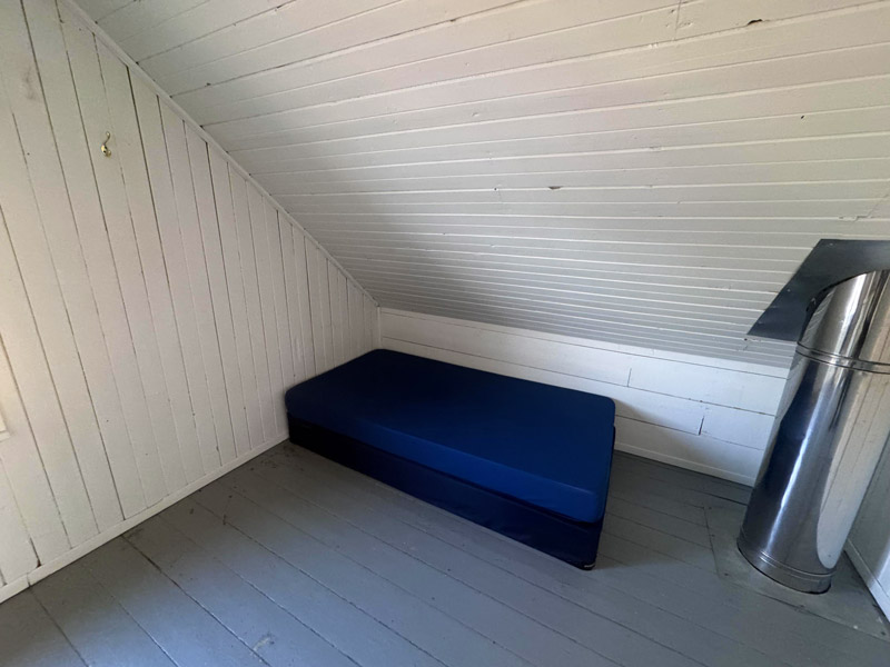Une chambre du Crépeau #1, avec un lit simple