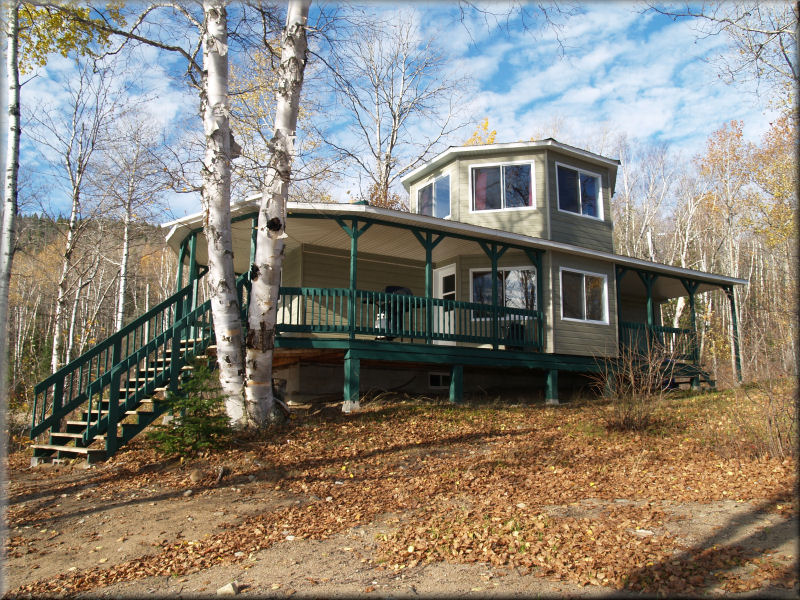 Le chalet Bouchette #1, vue de l'extérieur