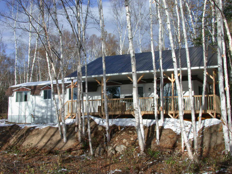 Le chalet Bouchette #4, vu de l'extérieur