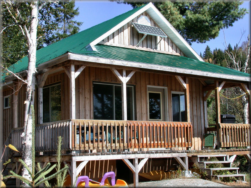 Le chalet le Nick, vu de l'extérieur
