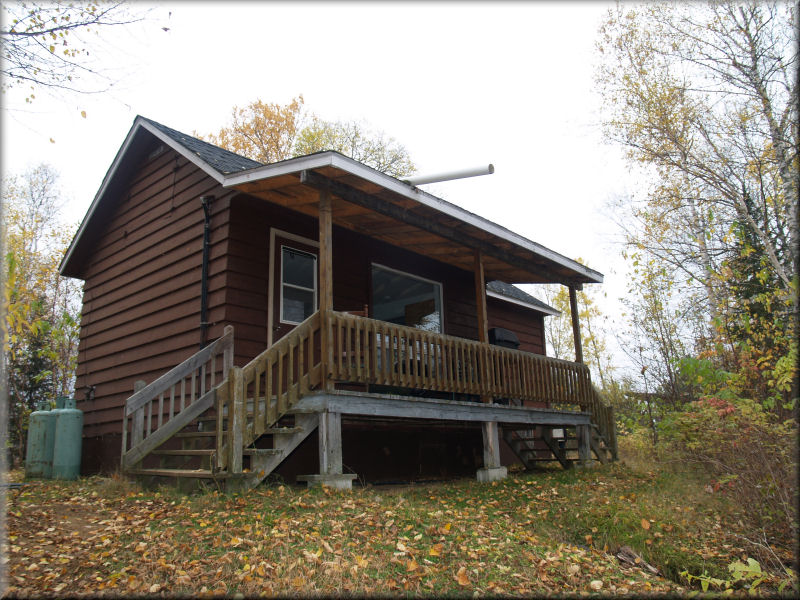 La vue extérieure du chalet le Pin #2