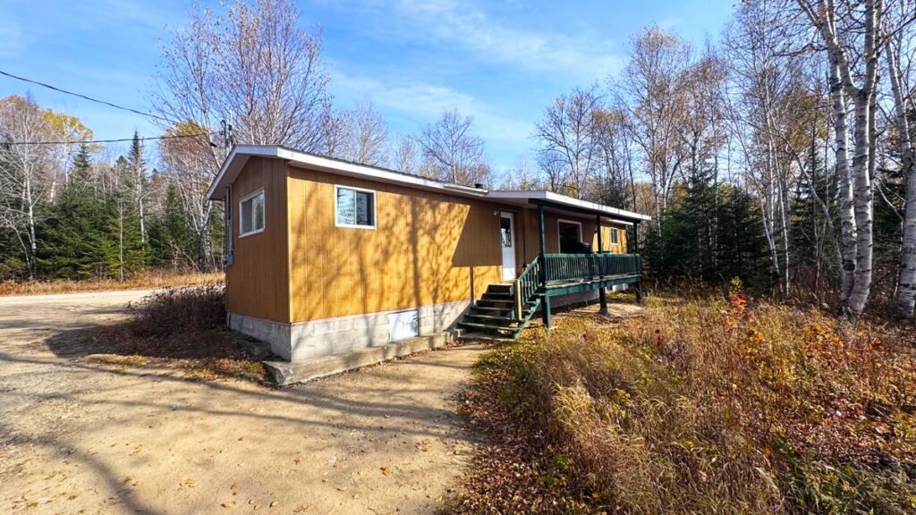Le chalet Bouchette #3, vue de l'extérieur