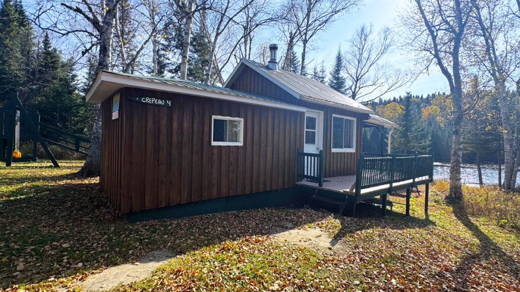La chalet Crépeau #4, vue de l'extérieur