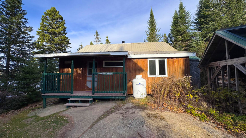 Le chalet Grand Canard, vu de l'extérieur