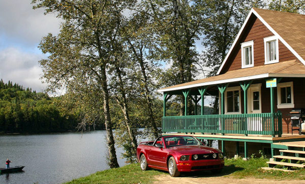 Le forfait Location de chalets à la Pourvoirie Trudeau